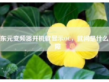 東元變頻器開機(jī)就顯示OC，就問是什么故障