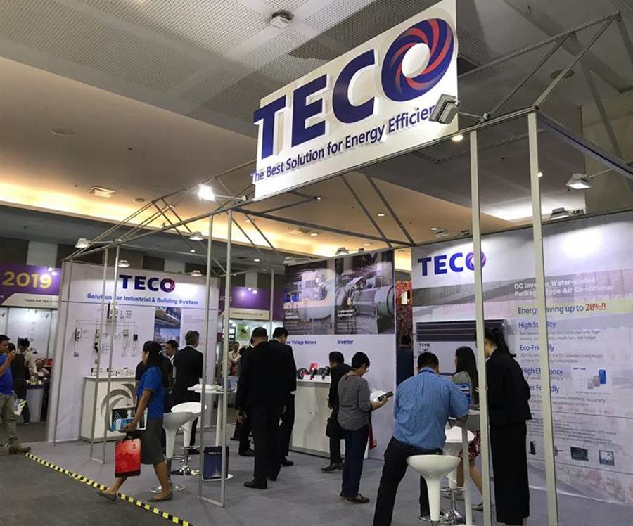 東元電機參加貿(mào)協(xié)主辦2019菲律賓臺灣形象展，主打高效節(jié)能解決方桉和動力傳動系統(tǒng)關(guān)鍵零組件，讓更多當?shù)貜S商了解東元的品牌價值。圖／東元電機提供