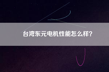 臺(tái)灣東元電機(jī)性能怎么樣？