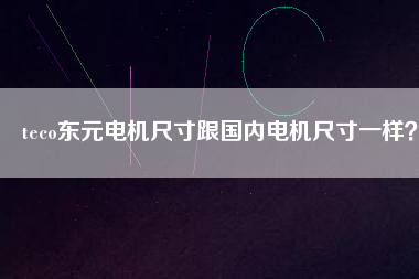teco東元電機(jī)尺寸跟國內(nèi)電機(jī)尺寸一樣？
